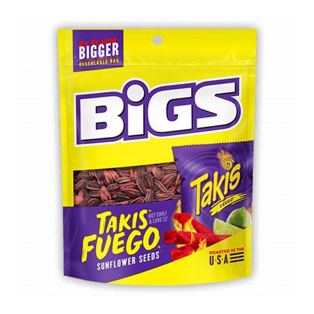 Bigs Takis Fuego Sunflower Seeds - 152g