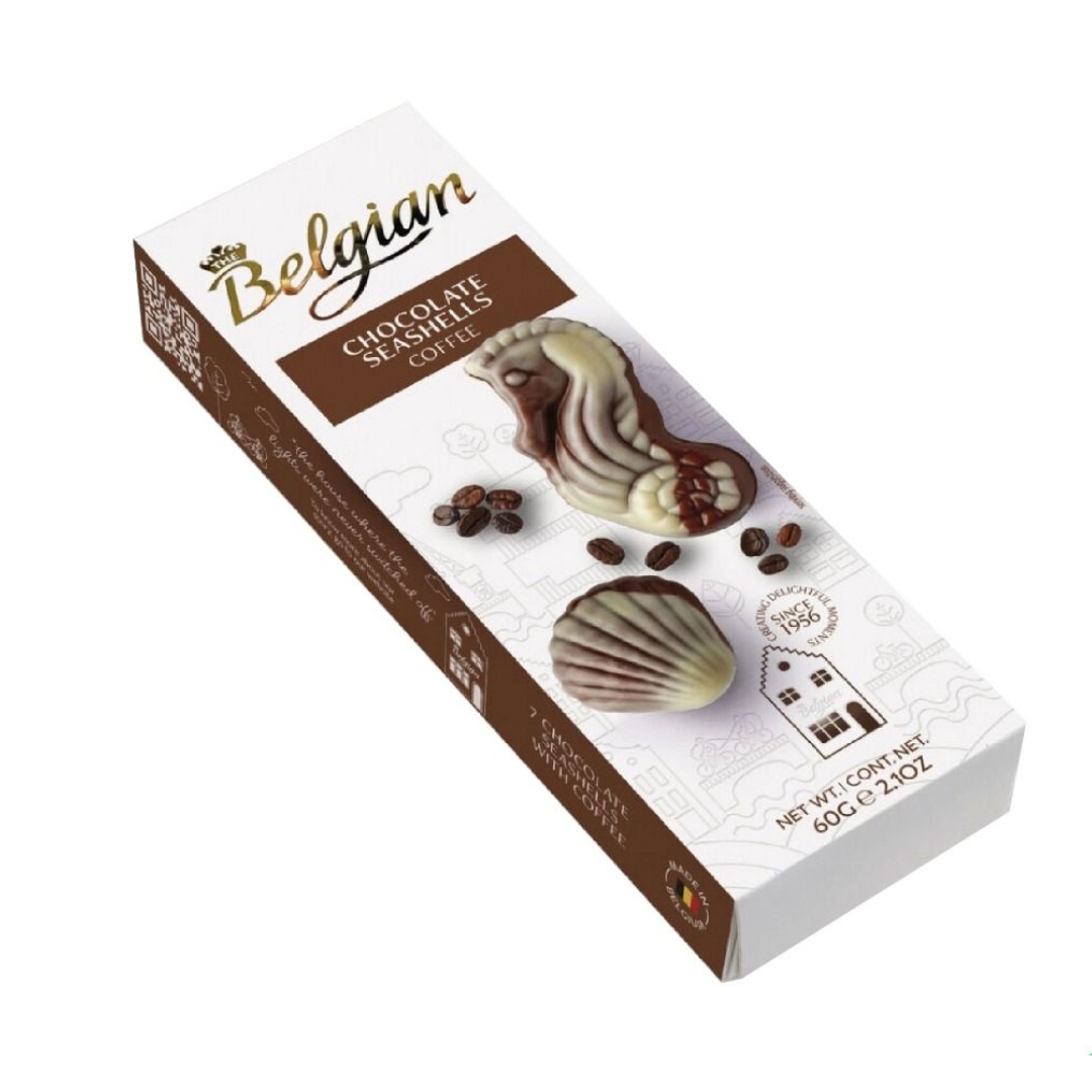 The Belgian Chocolate Seashells Coffee - 60g