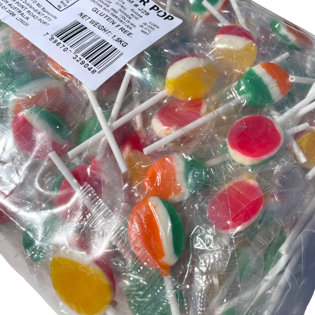 Tiger Pop Lollipops - 1.5kg