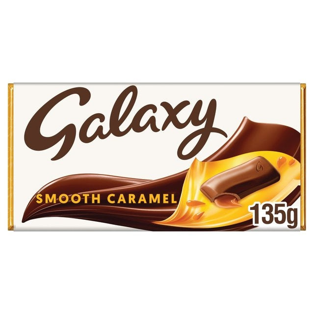 Galaxy Smooth Caramel Chocolate Bar - 135g